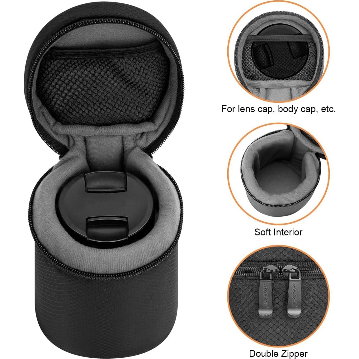 Funda para Lente ARVOK, Bolsa Protectora Resistente al Agua