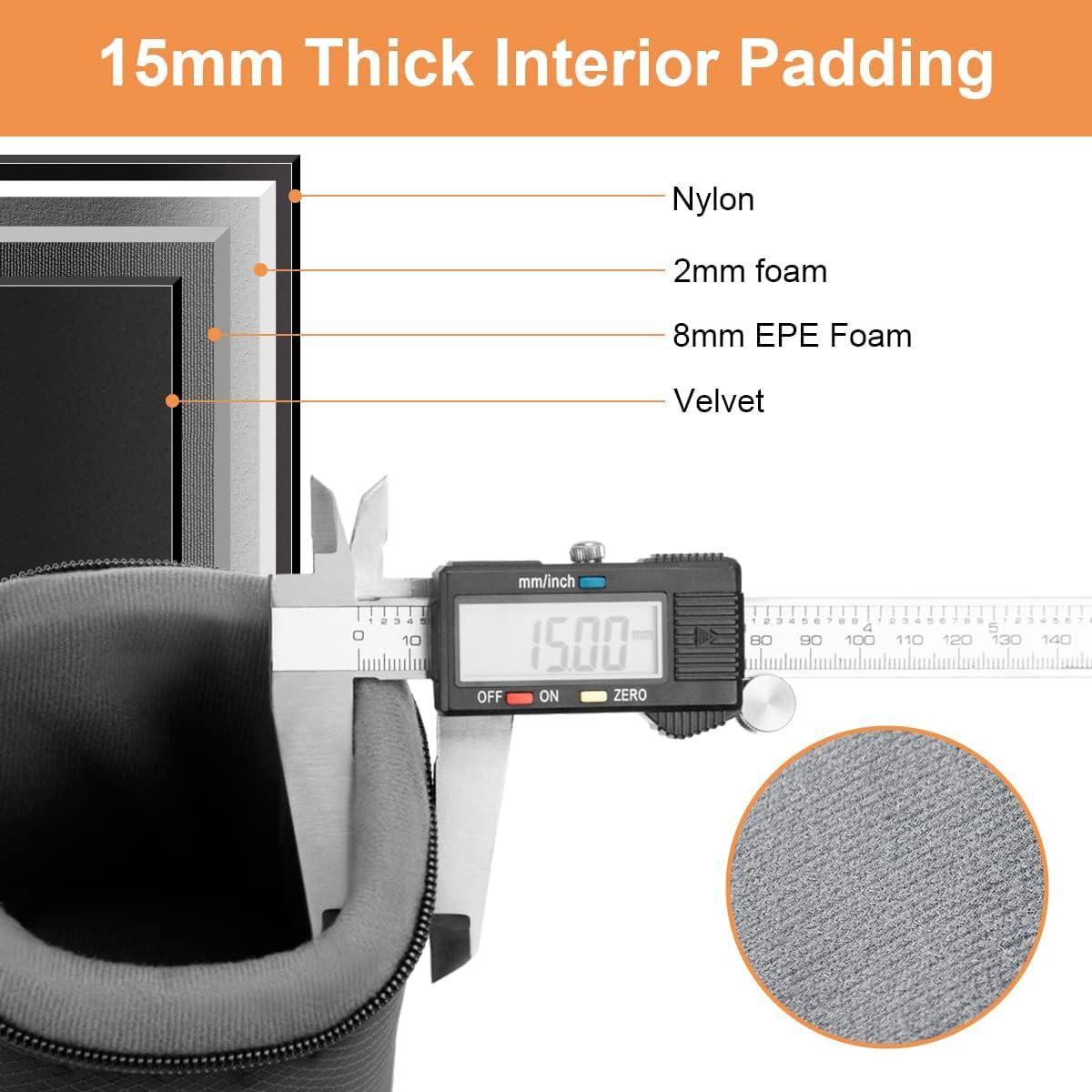 Funda para Lente ARVOK, Bolsa Protectora Resistente al Agua