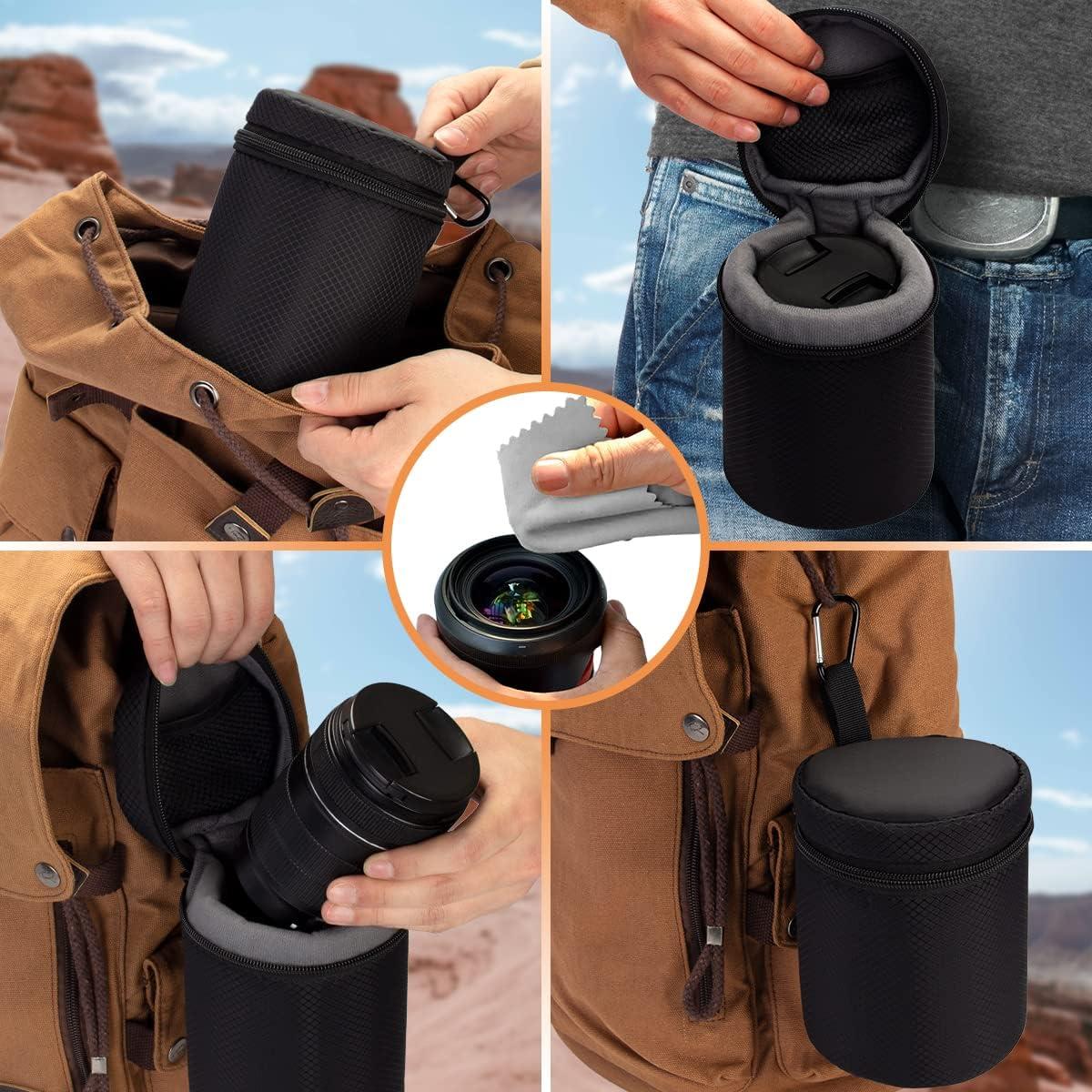 Funda para Lente ARVOK, Bolsa Protectora Resistente al Agua