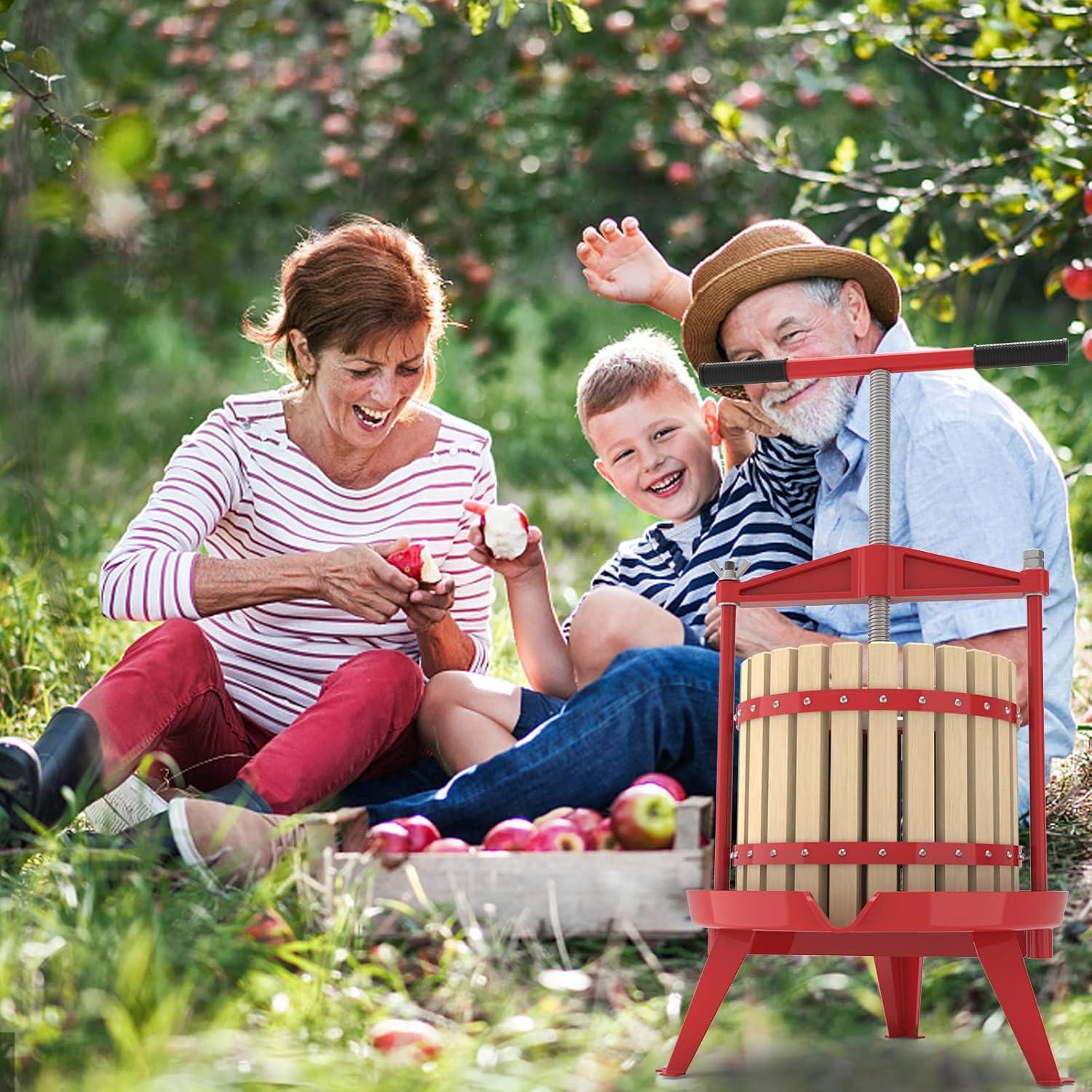 Prensa de Frutas SQUEEZE master - 12L - Barra en T - Rojo