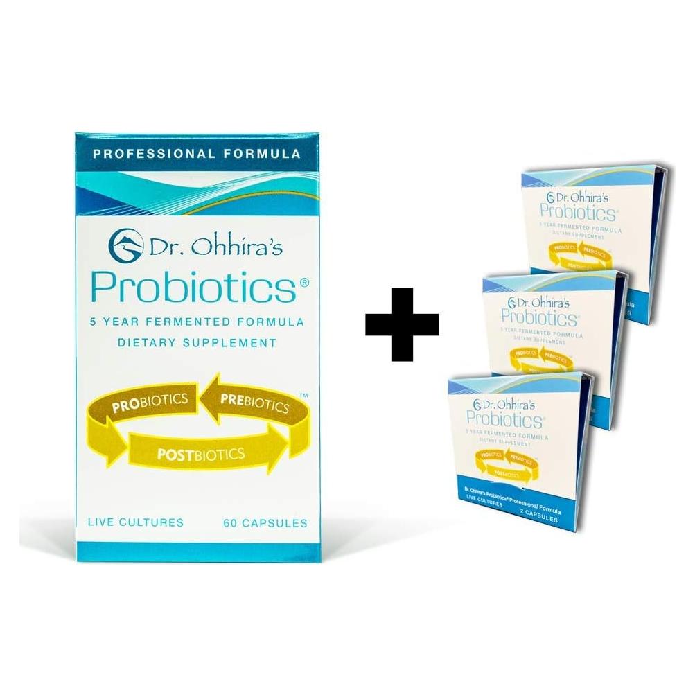 Probioticos Dr. Ohhira 60 Cápsulas - Fórmula Profesional