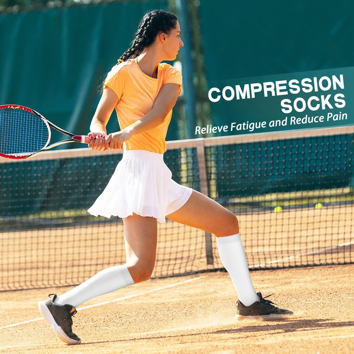 Calcetines de Compresión SunFeeling para Mujeres y Hombres - 3 Pares