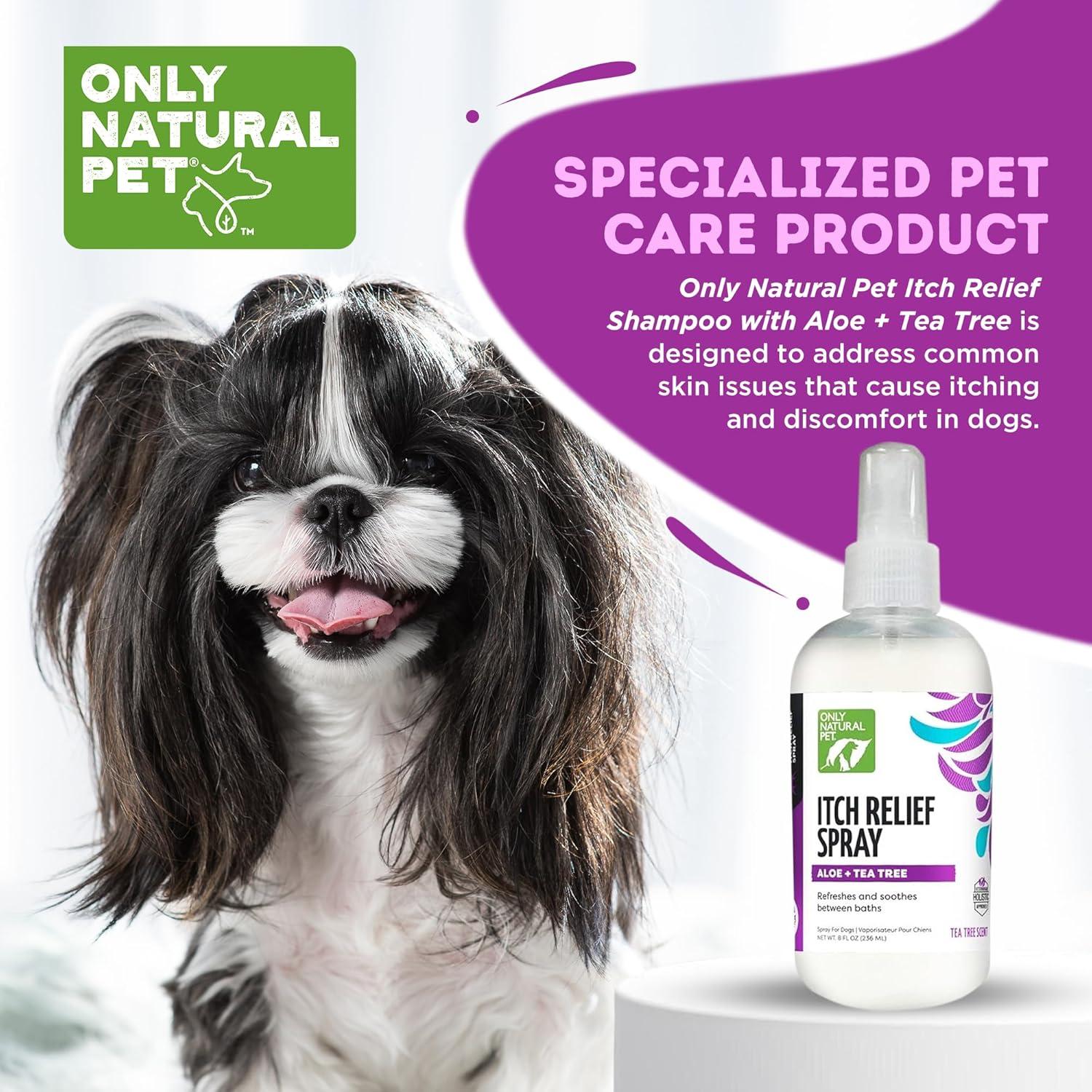 Spray Aliviador de Picazón para Perros Only Natural Pet 227 g