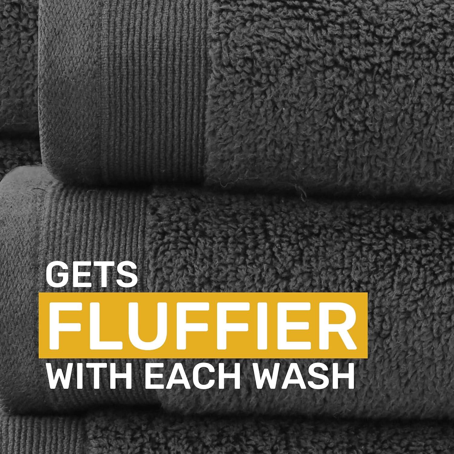 Toallas de Lavado 100% Algodón California Design Den - 12 Piezas 33x33cm