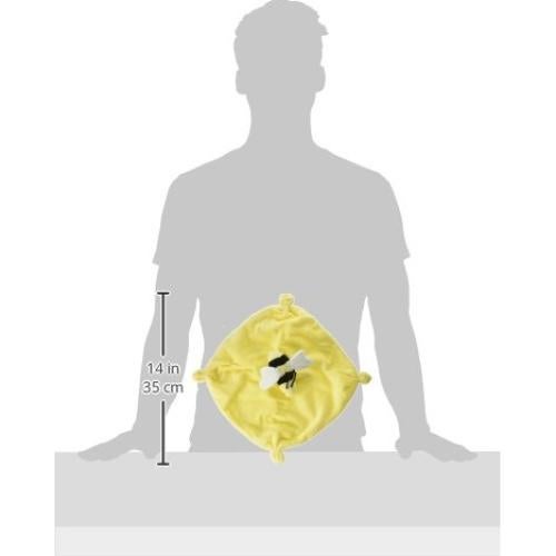 Manta de Seguridad de Peluche Burt's Bees Baby Abeja 30x30 cm