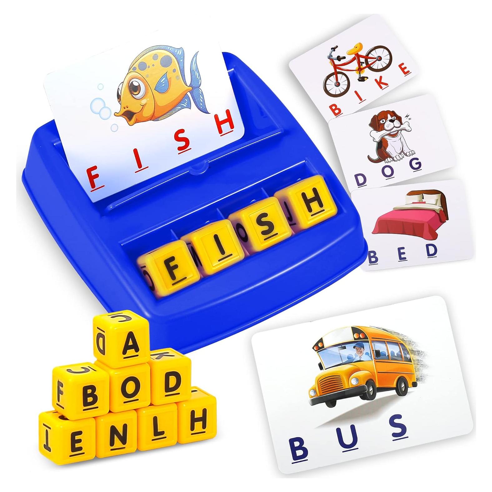 Juego de Letras Coincidentes Fenikso - Juguete Educativo 3 a 8 Años