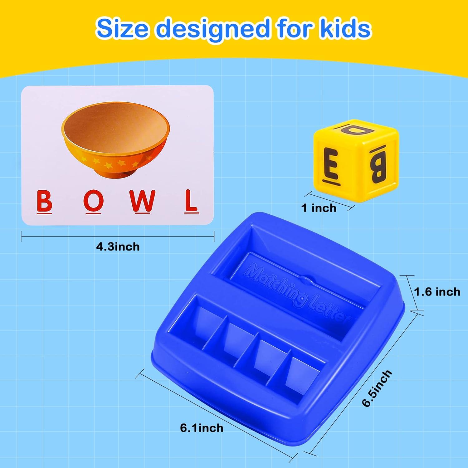 Juego de Letras Coincidentes Fenikso - Juguete Educativo 3 a 8 Años