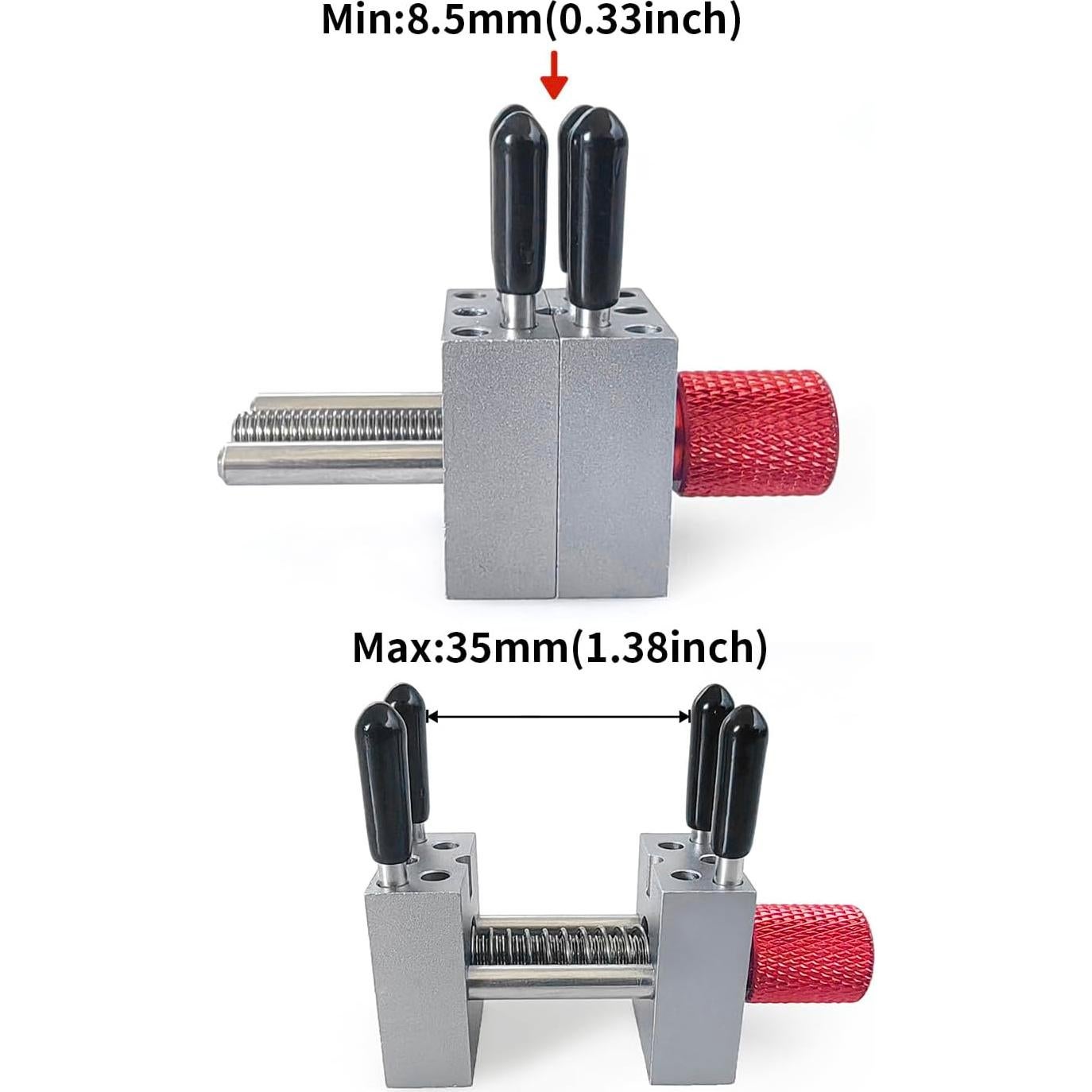 Mini prensa ajustable alta precisión CNRAQR 3.0 cm para manualidades