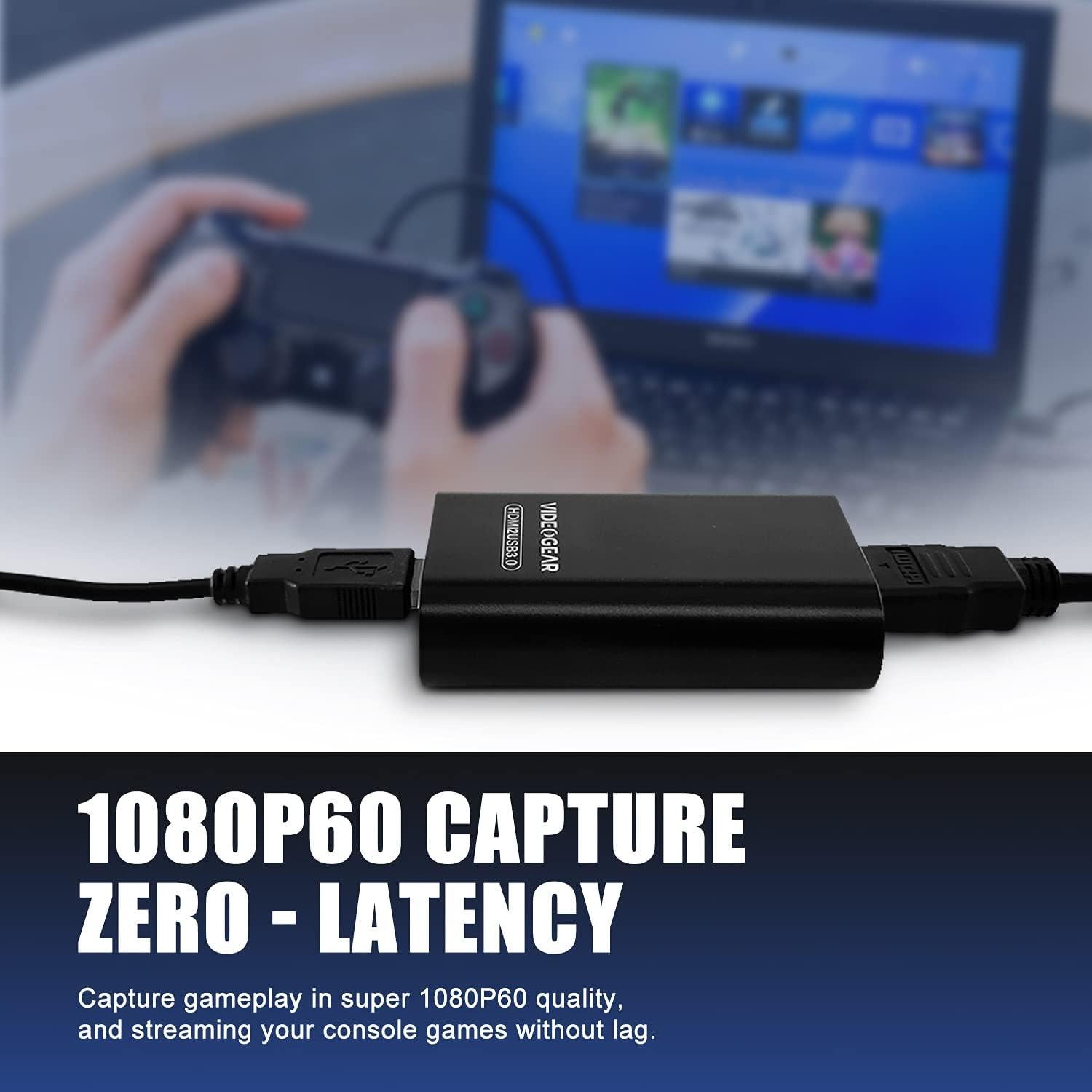 Tarjeta de Captura USB 3.0 Videogear 1080P 60Hz HDMI/SDI