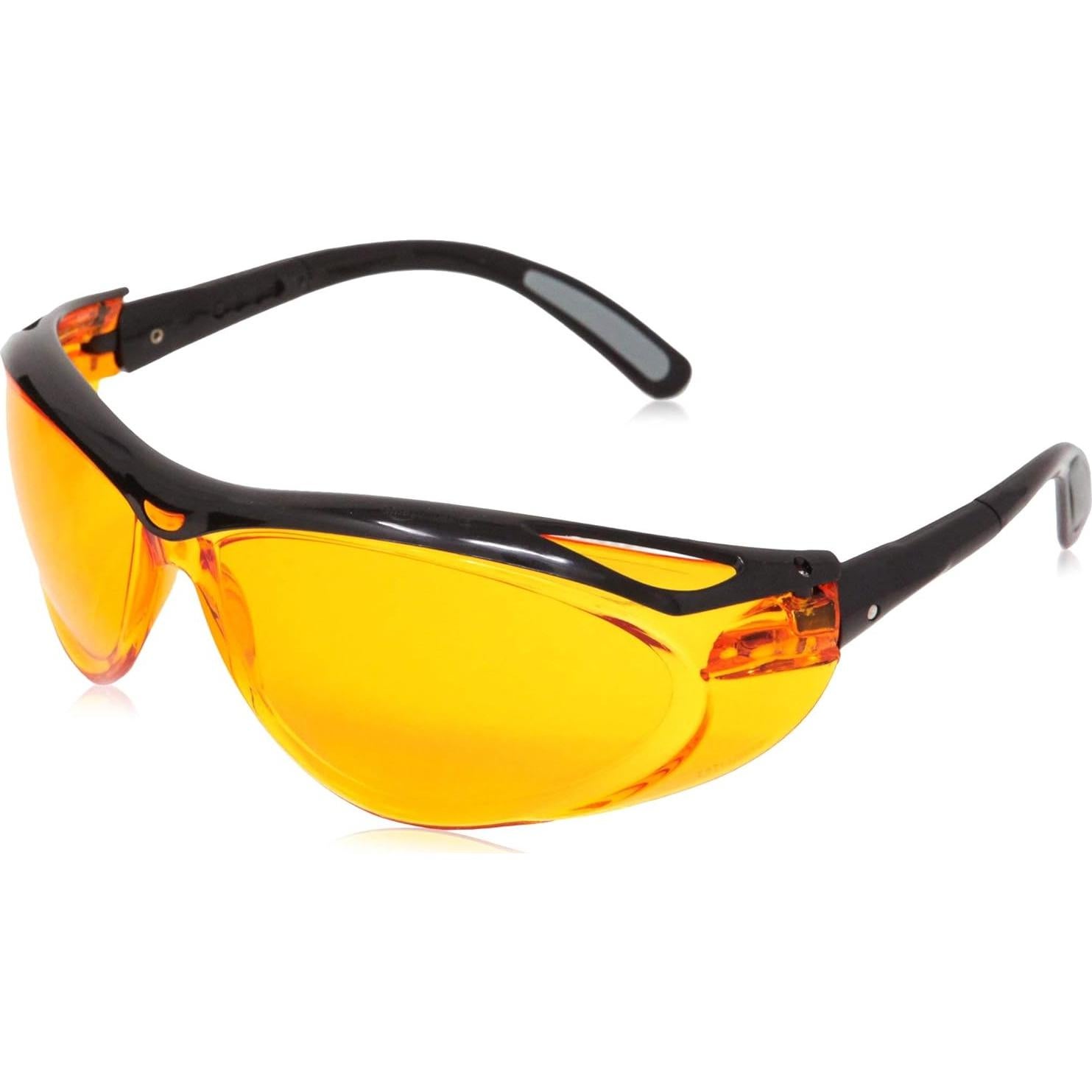 Gafas de seguridad Amazon Basics bloqueadoras luz azul - 12 unidades