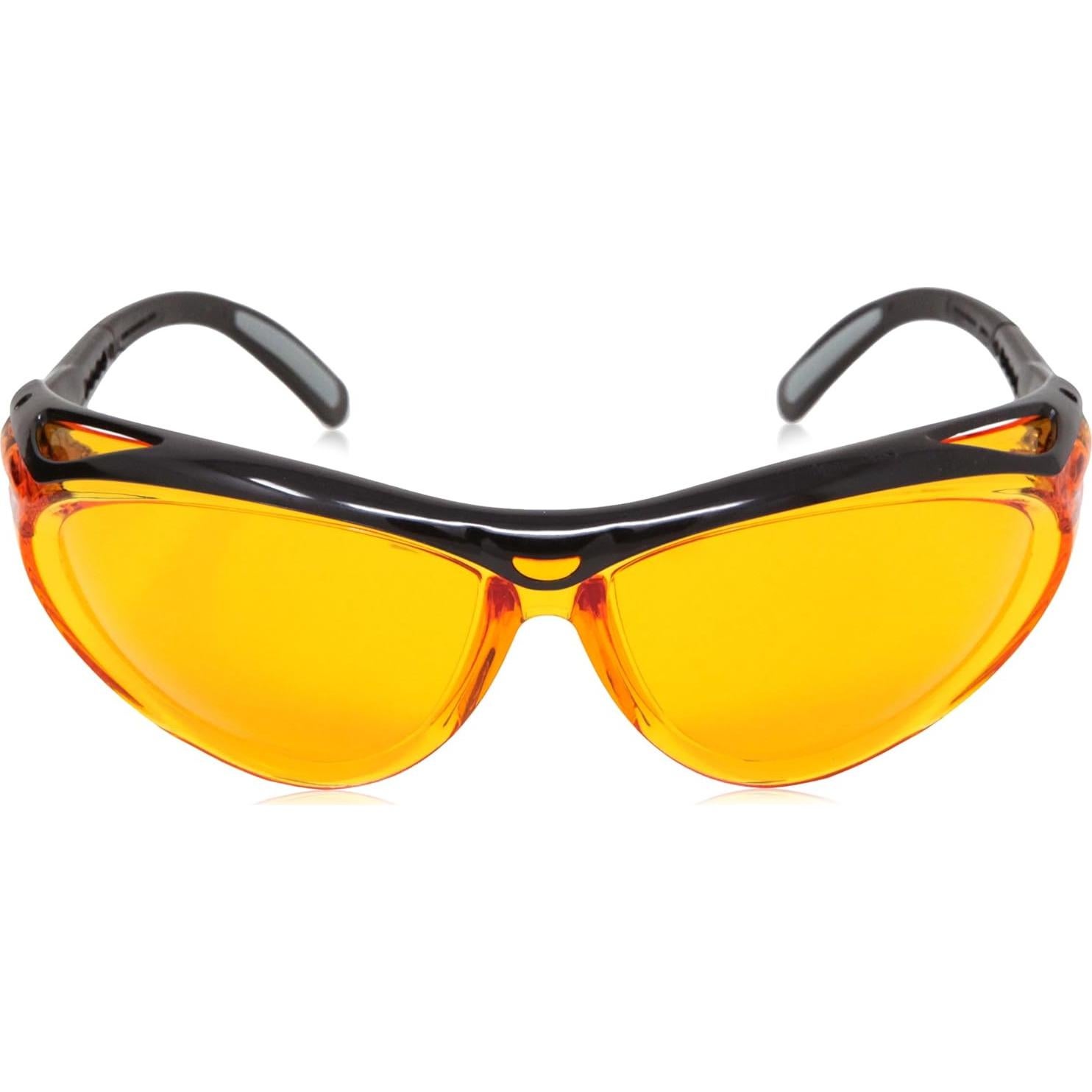 Gafas de seguridad Amazon Basics bloqueadoras luz azul - 12 unidades