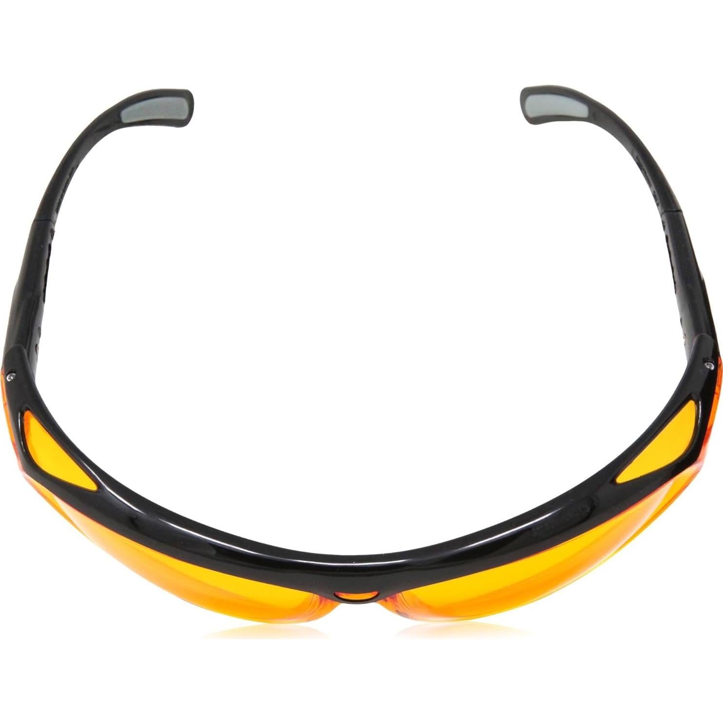 Gafas de seguridad Amazon Basics bloqueadoras luz azul - 12 unidades