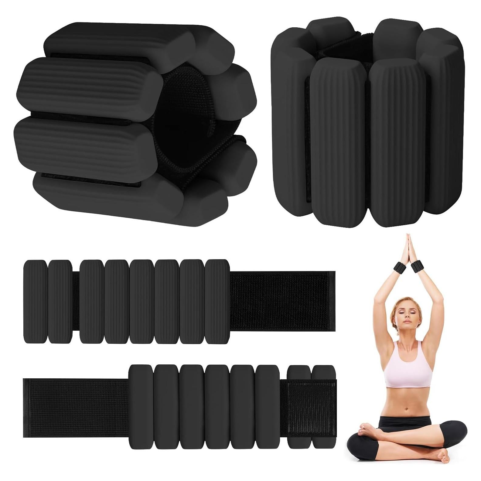 Pesas de Muñeca Ajustables Grednfhat 0.45 kg - 2 Pack