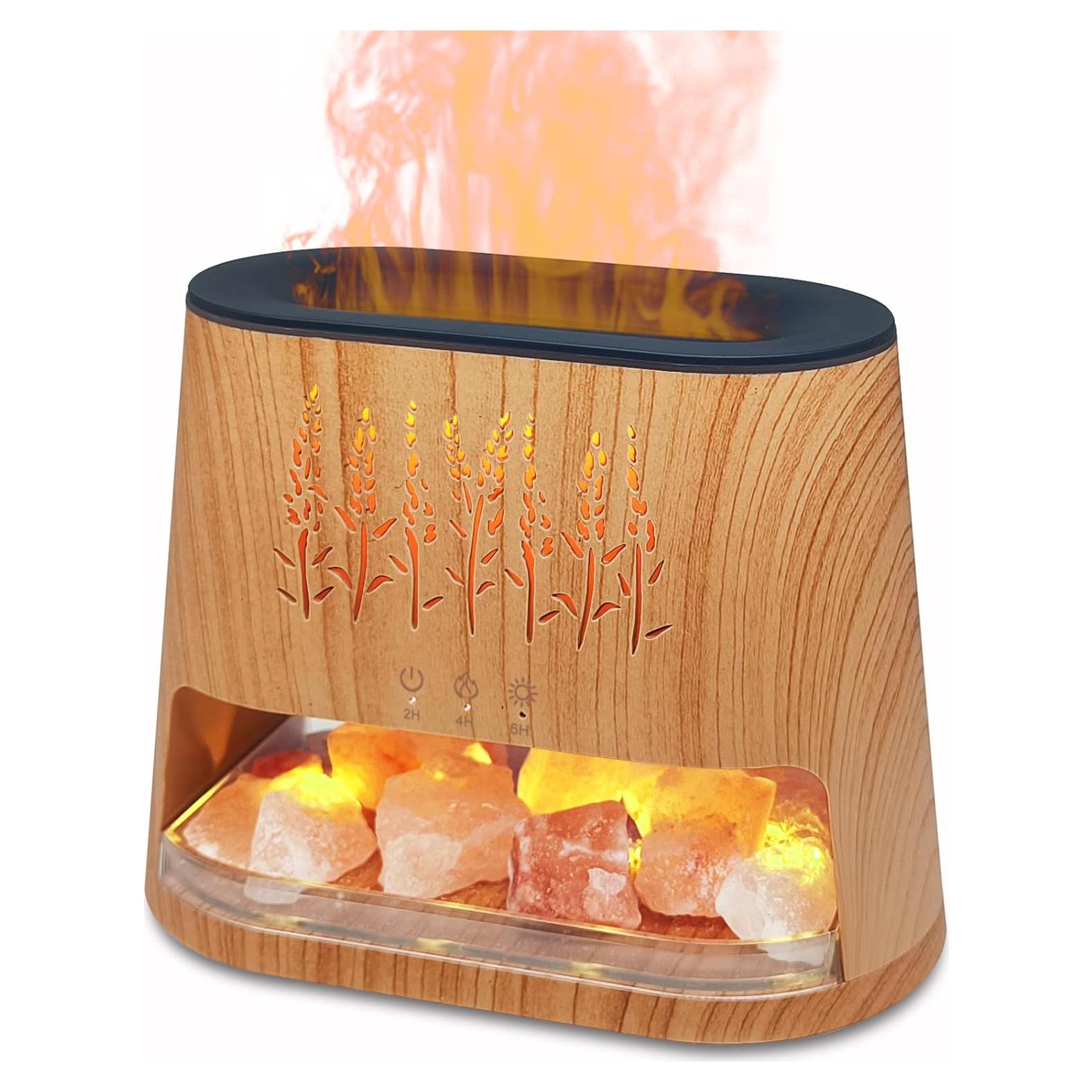 Difusor de Aromaterapia Walve MTUS25046 con Lámpara de Sal