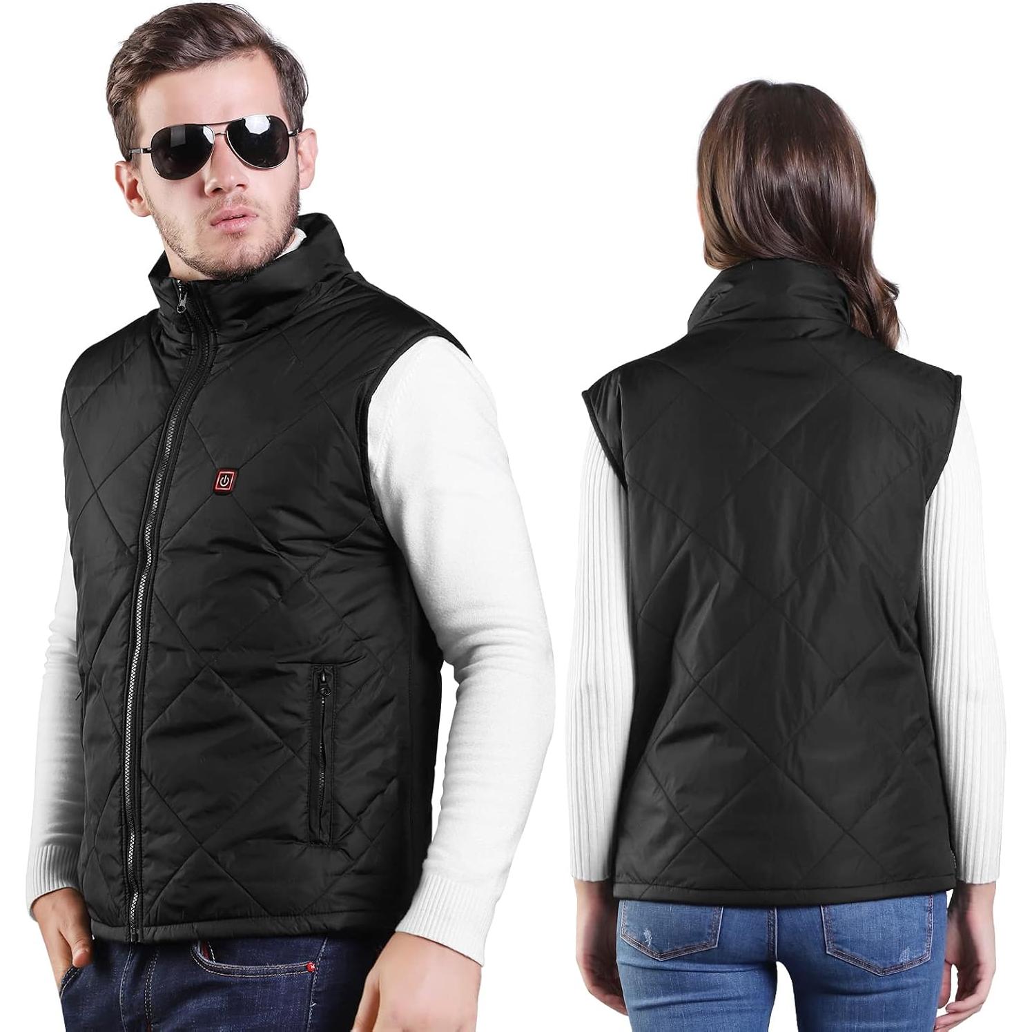 Chaleco Térmico FERNIDA USB 8 Zonas Calentamiento Invierno