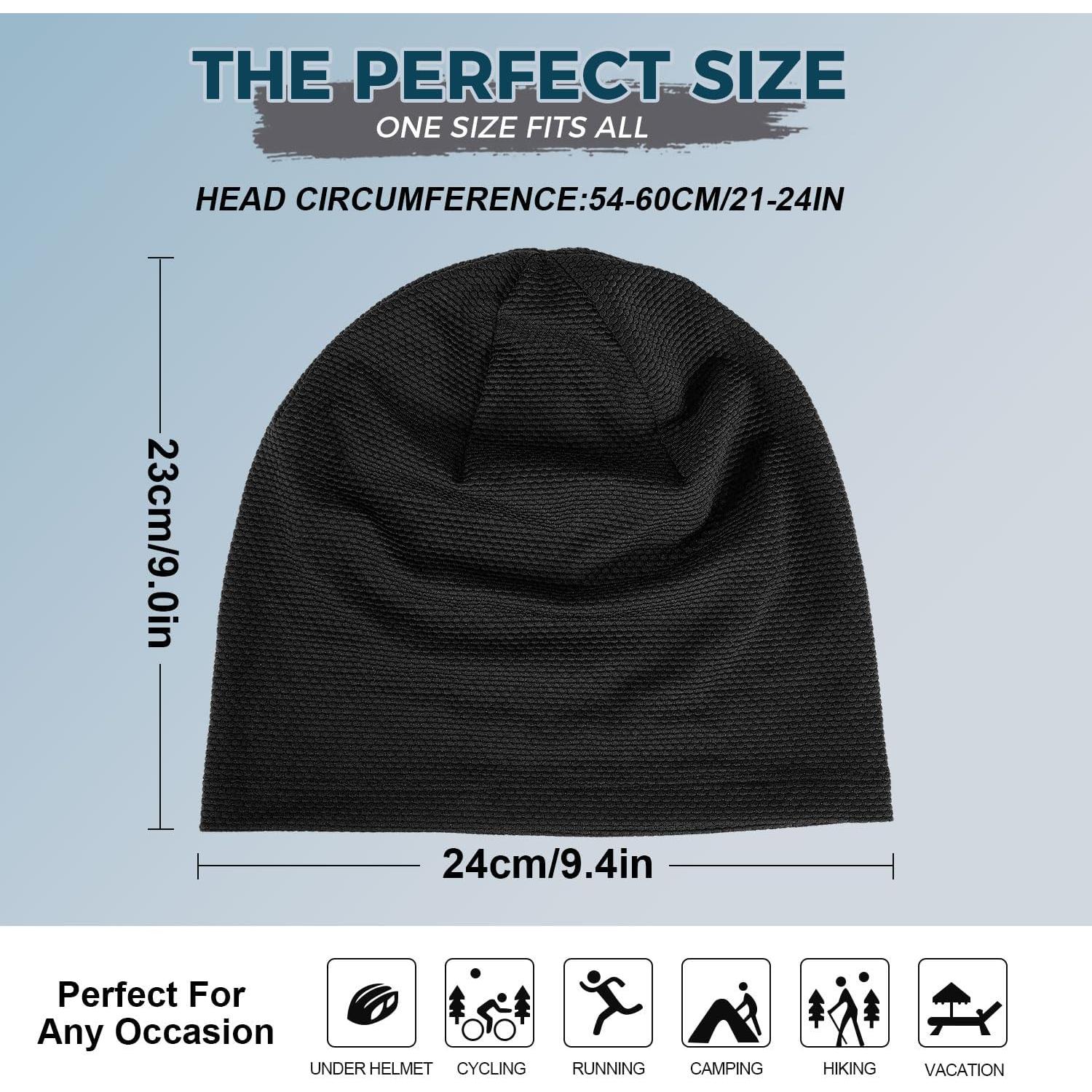 Gorras Enfriadoras WTACTFUL 2-Pack Transpirables para Verano