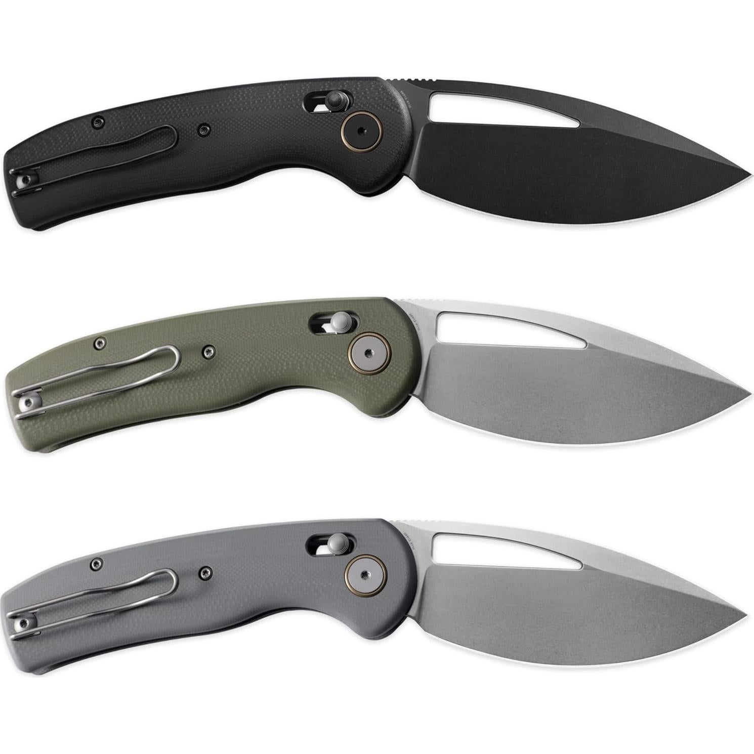 Cuchillo Plegable Pescado Petrificado PFP13 Acero K110 89mm