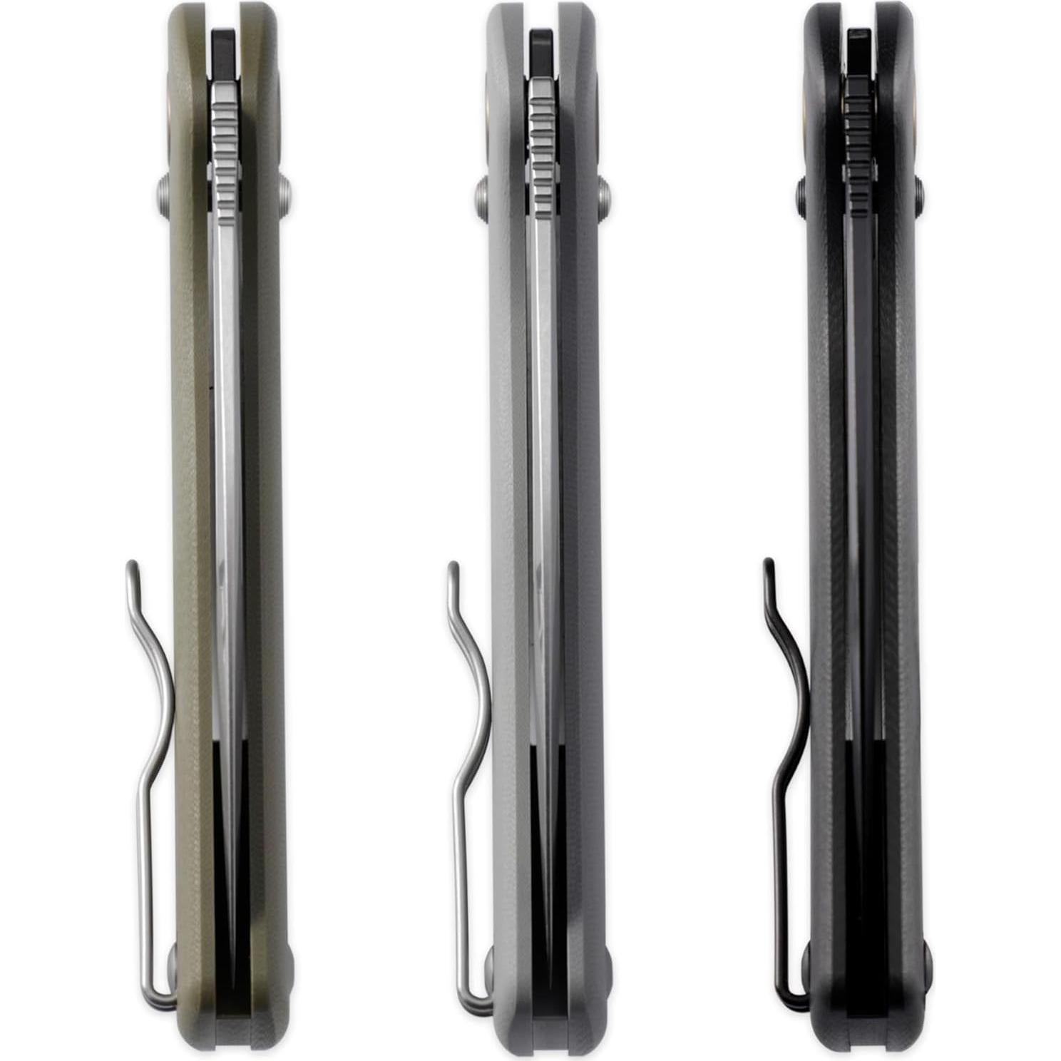 Cuchillo Plegable Pescado Petrificado PFP13 Acero K110 89mm