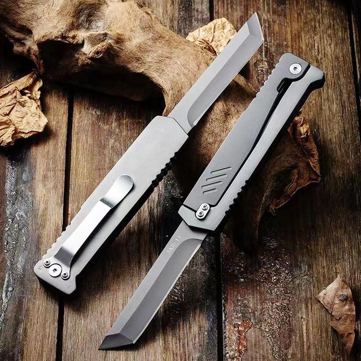 Cuchillo de bolsillo 10MOONS D2 9.1" (23.1 cm) plegable