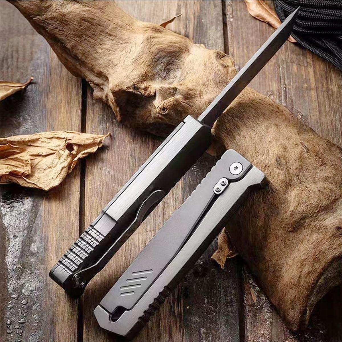 Cuchillo de bolsillo 10MOONS D2 9.1" (23.1 cm) plegable