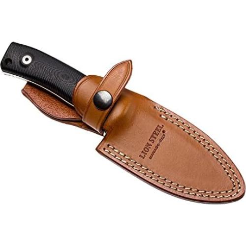 Cuchillo Fijo LionSTEEL M4 con Hoja de Acero M390 y Funda