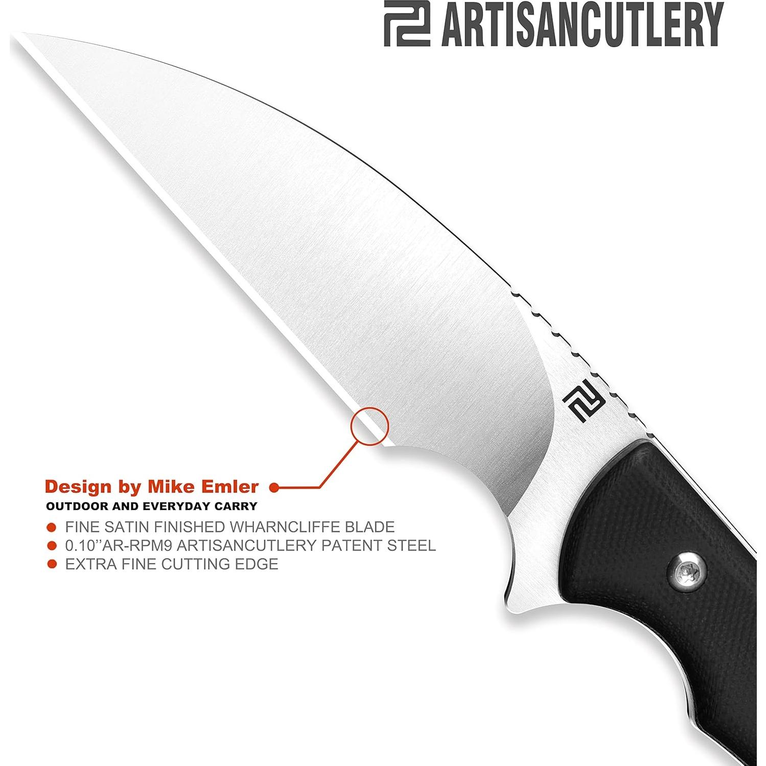 Cuchillo Táctico ArtisanCutlery Sea Snake ATZ-1842 Hoja 8 cm