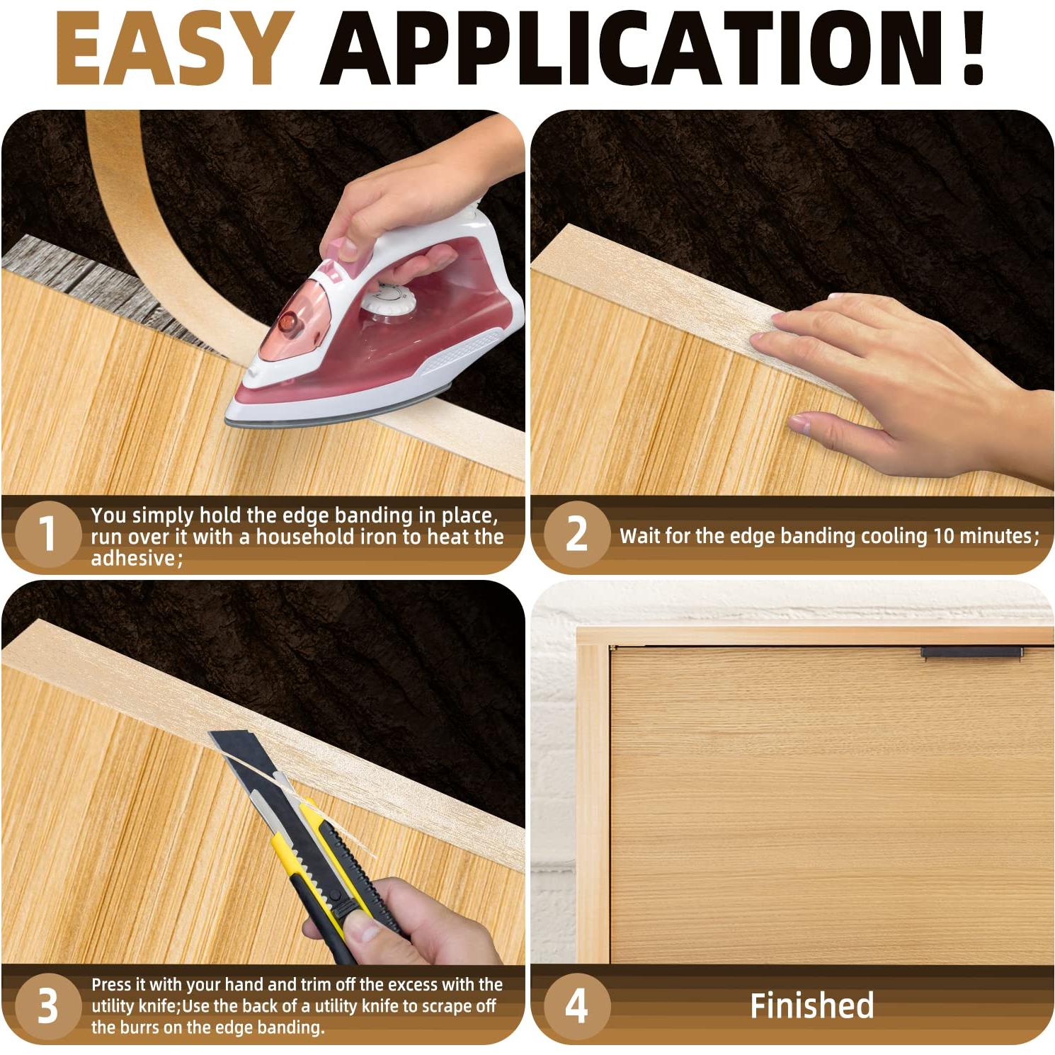 Banda de Biselado de Abedul GSCIT Club 3.81 cm x 15.24 m