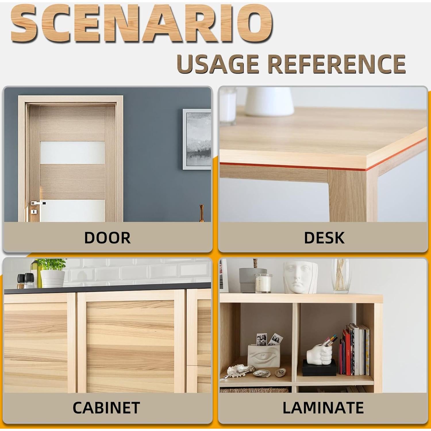 Banda de Biselado de Abedul GSCIT Club 3.81 cm x 15.24 m