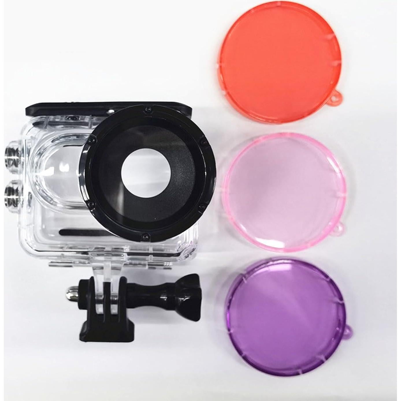 Filtro de buceo Rojo Wendry para Insta360 Go3 - Alta transparencia