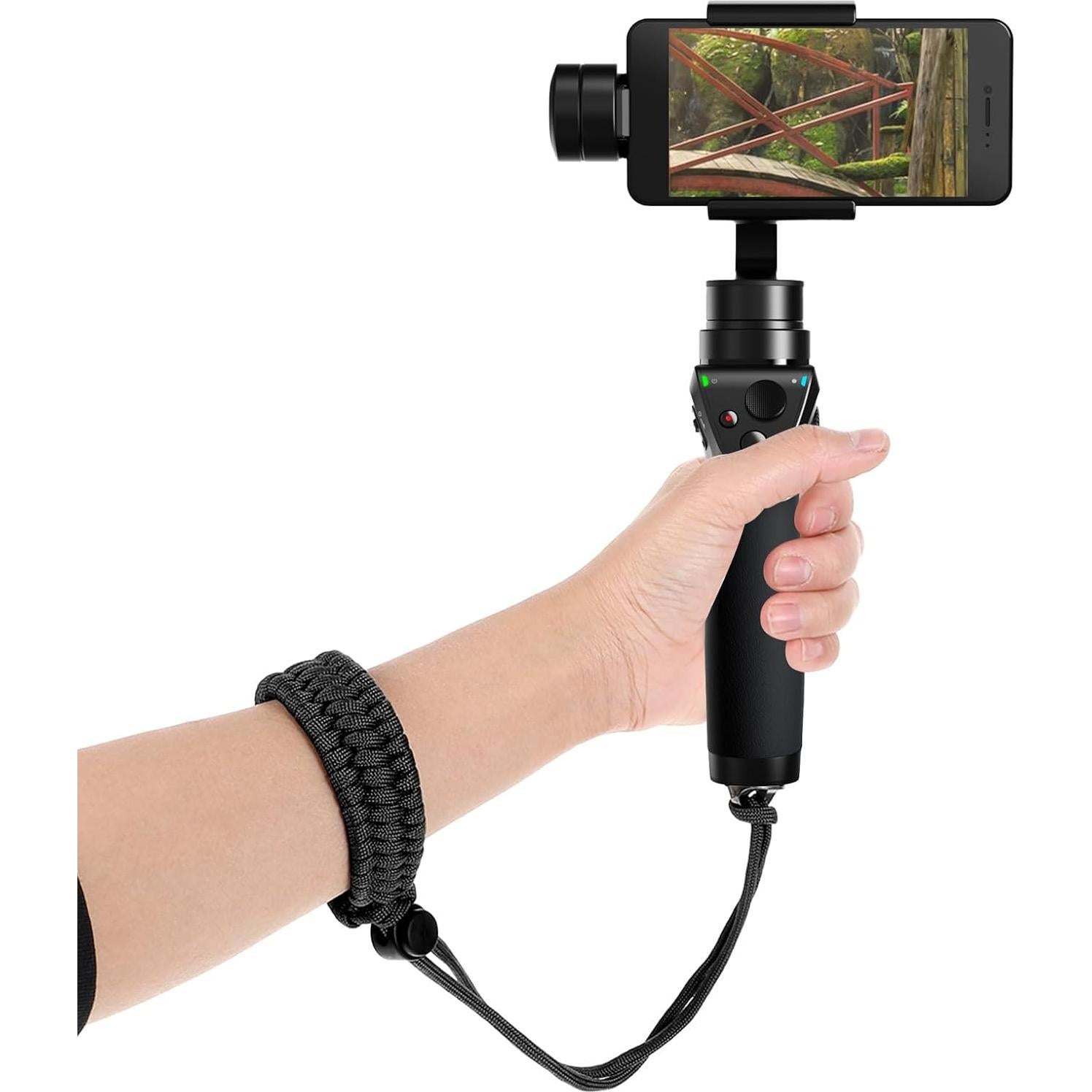 Correa de Muñeca Ajustable JIEYAO para Cámara Nylon 30 cm