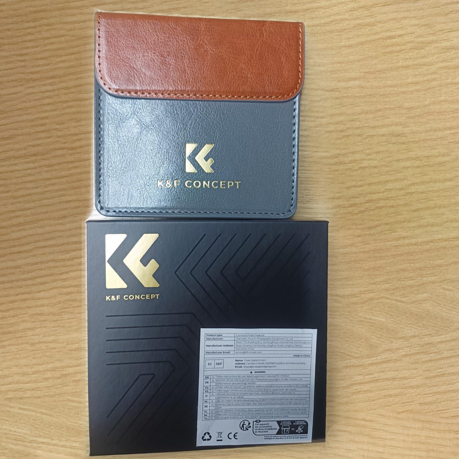 K&F CONCEPT 49mm Black Diffusion 1/4 Effect & Variable ND2-ND32 ND Filter 2-in-1 for Camera Lens with 28 Multi-Layer Coatings (Nano-X Series)