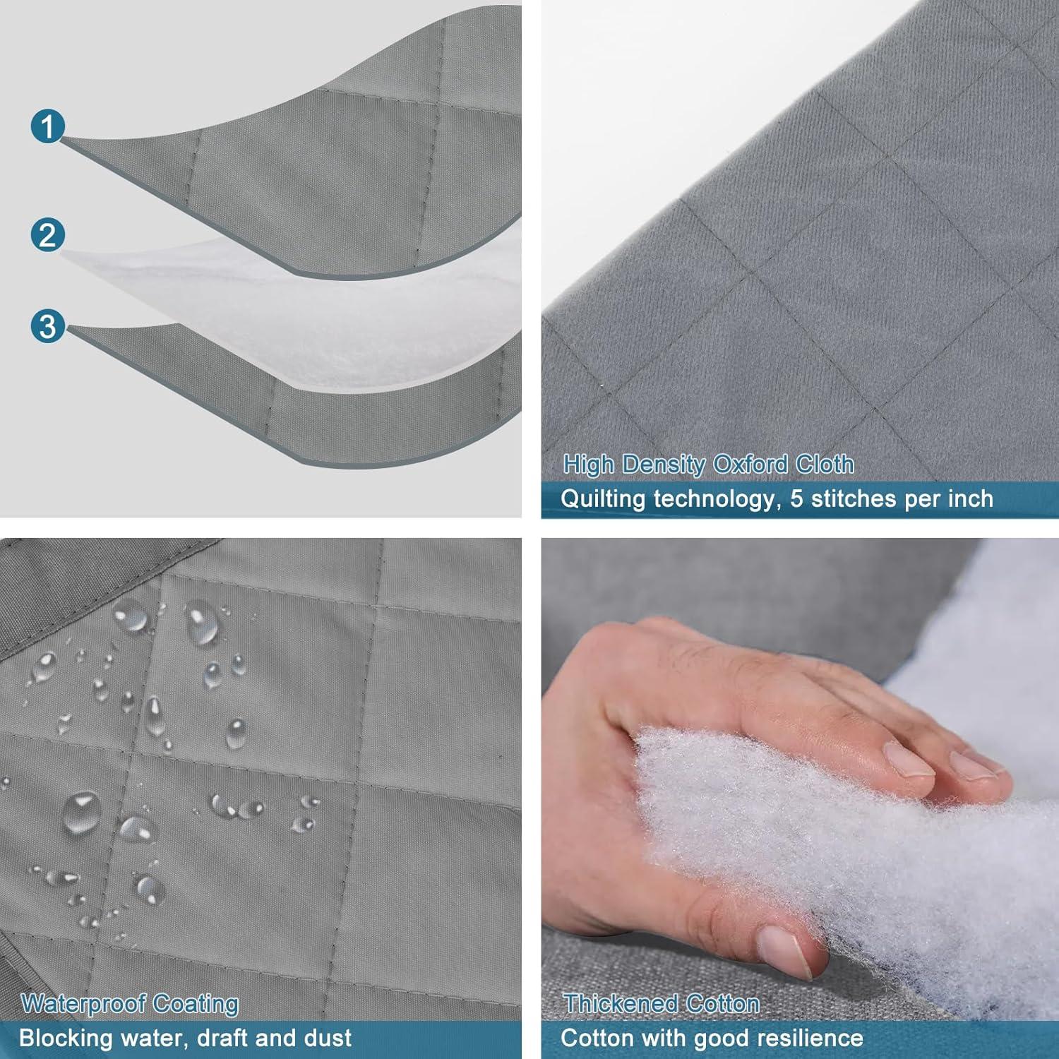 Cortina Aislante de Ventana 99x81 cm Augblinds Gris