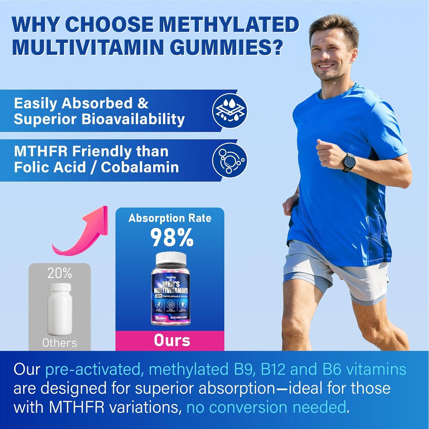 Gomitas Multivitamínicas Metiladas Veyttisy 60 Unidades Bayas Mixtas