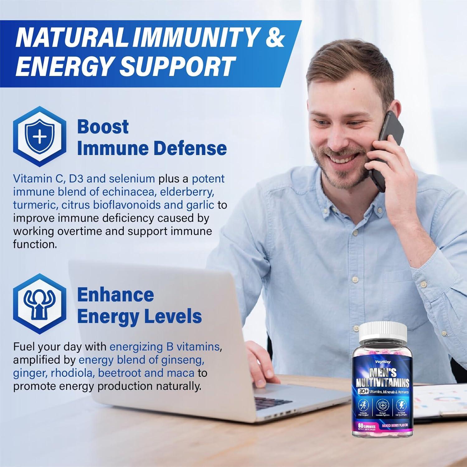 Gomitas Multivitamínicas Metiladas Veyttisy 60 Unidades Bayas Mixtas