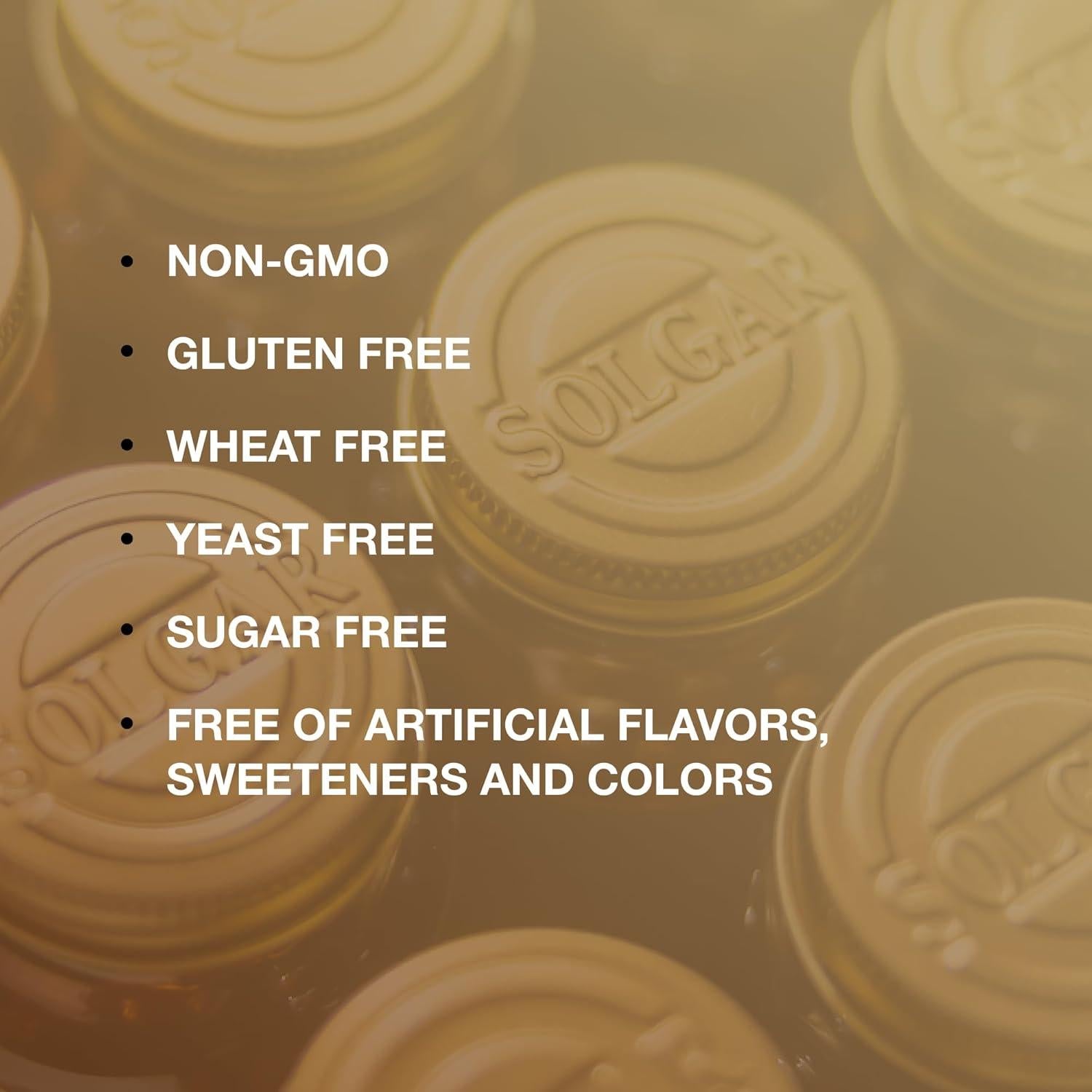 Suplemento Articular Solgar Glucosamina y Condroitina 75 Tabletas