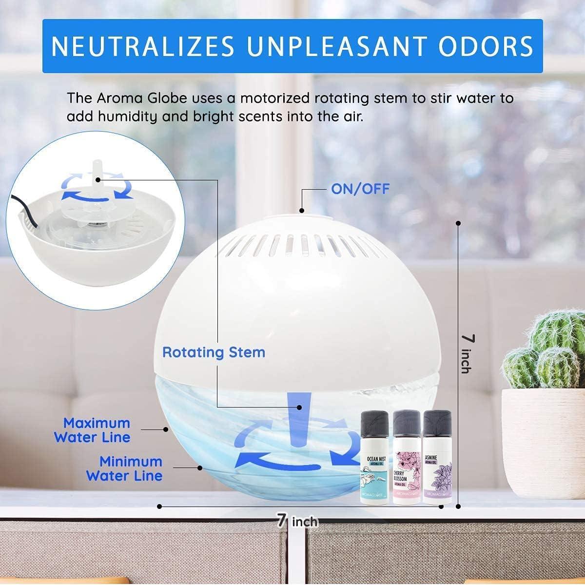 Revitalizador de Aire U.S. JACLEAN USJ-802 con Aromas y LED