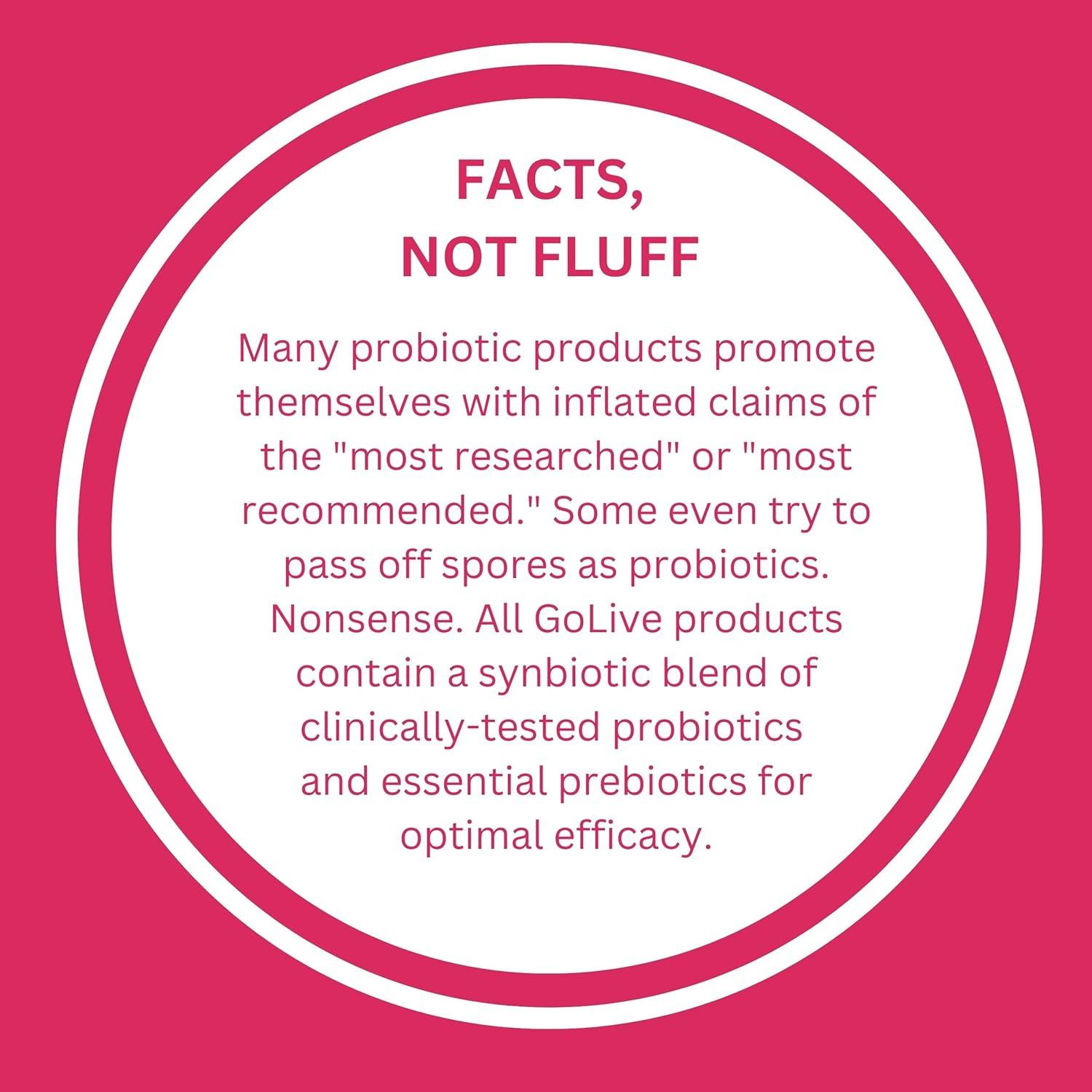 GoLive Sinbiótico Probiotico Baya Granada 28.35g - Salud Intestinal