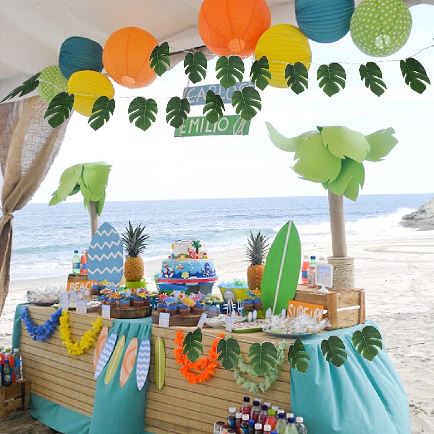 Luces de Cadena RECUTMS Monstera 20 Hojas 3m Interior Exterior