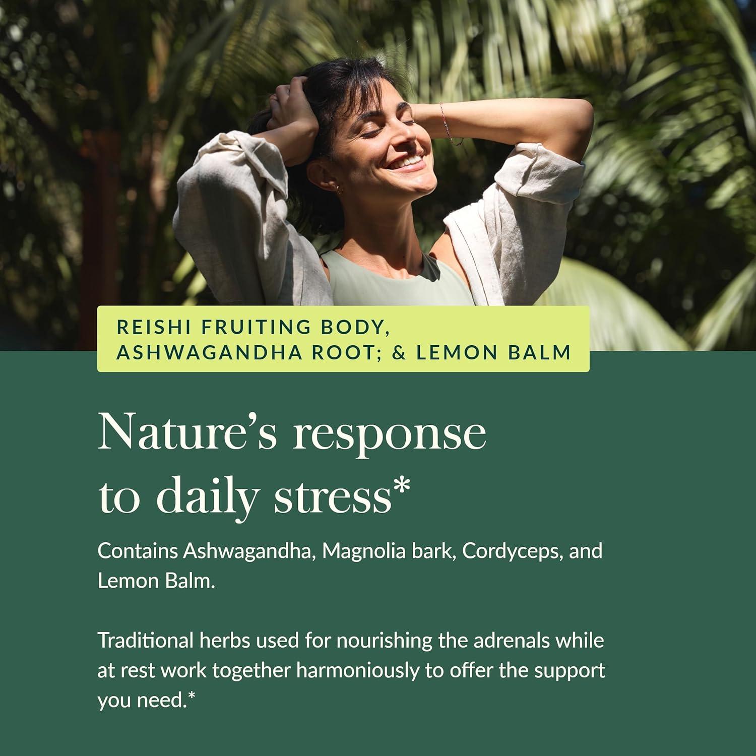 Suplemento Herbal Gaia Herbs Salud Adrenal Noche 60 Cápsulas