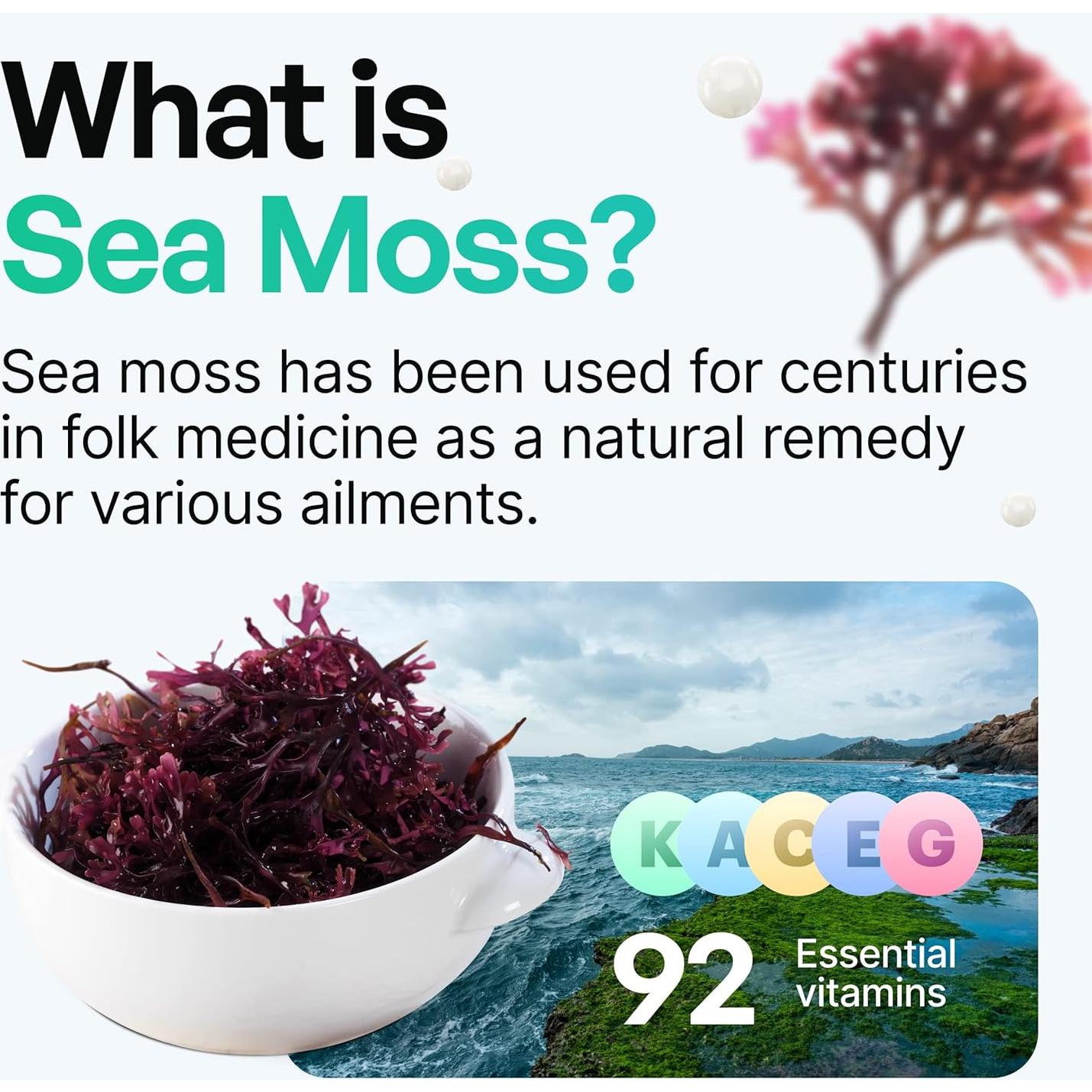 Píldoras de Musgo Marino Irlandés Orgánico Liberazen - 60 Cápsulas