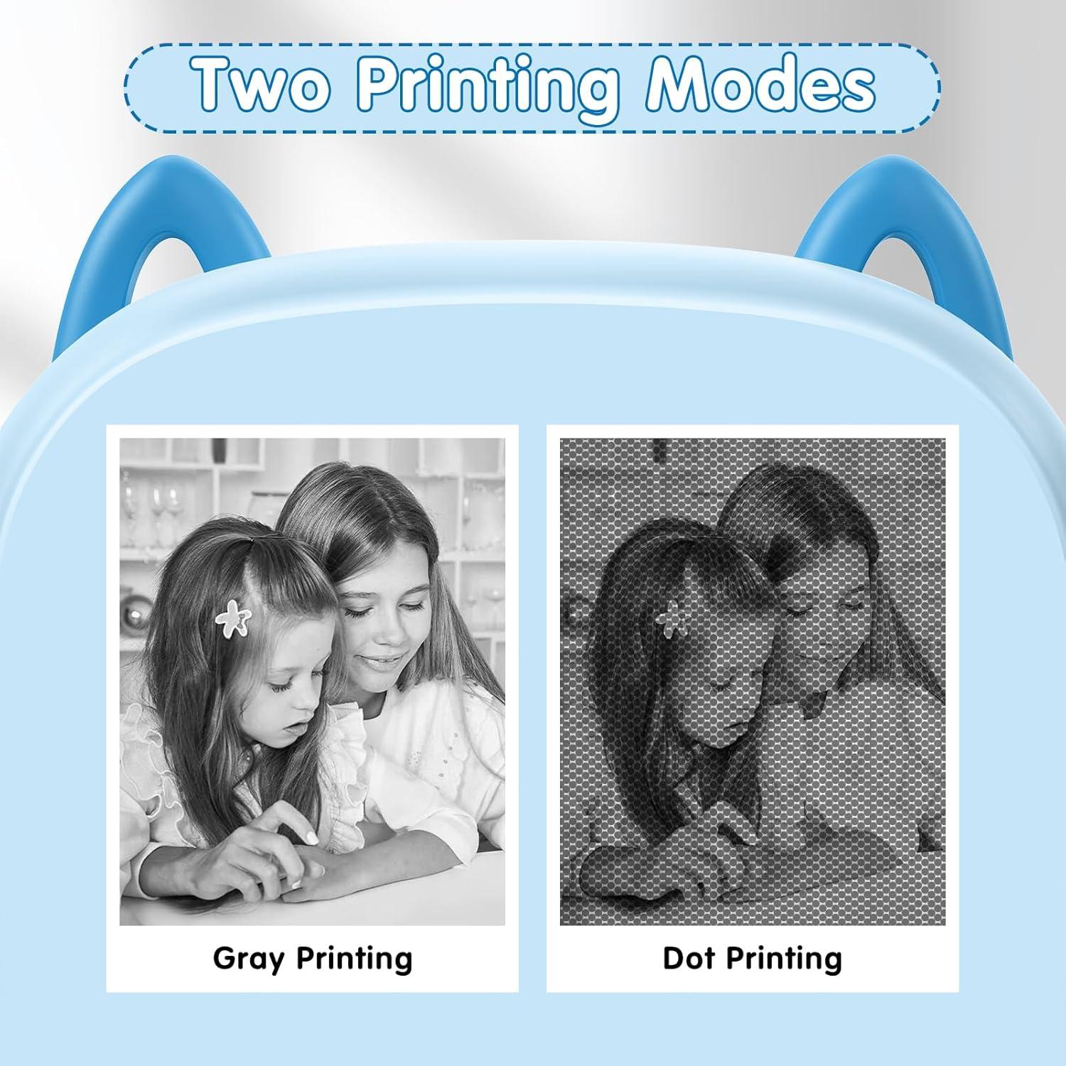 Cámara Instantánea Tosisot S5 para Niños 24MP Azul