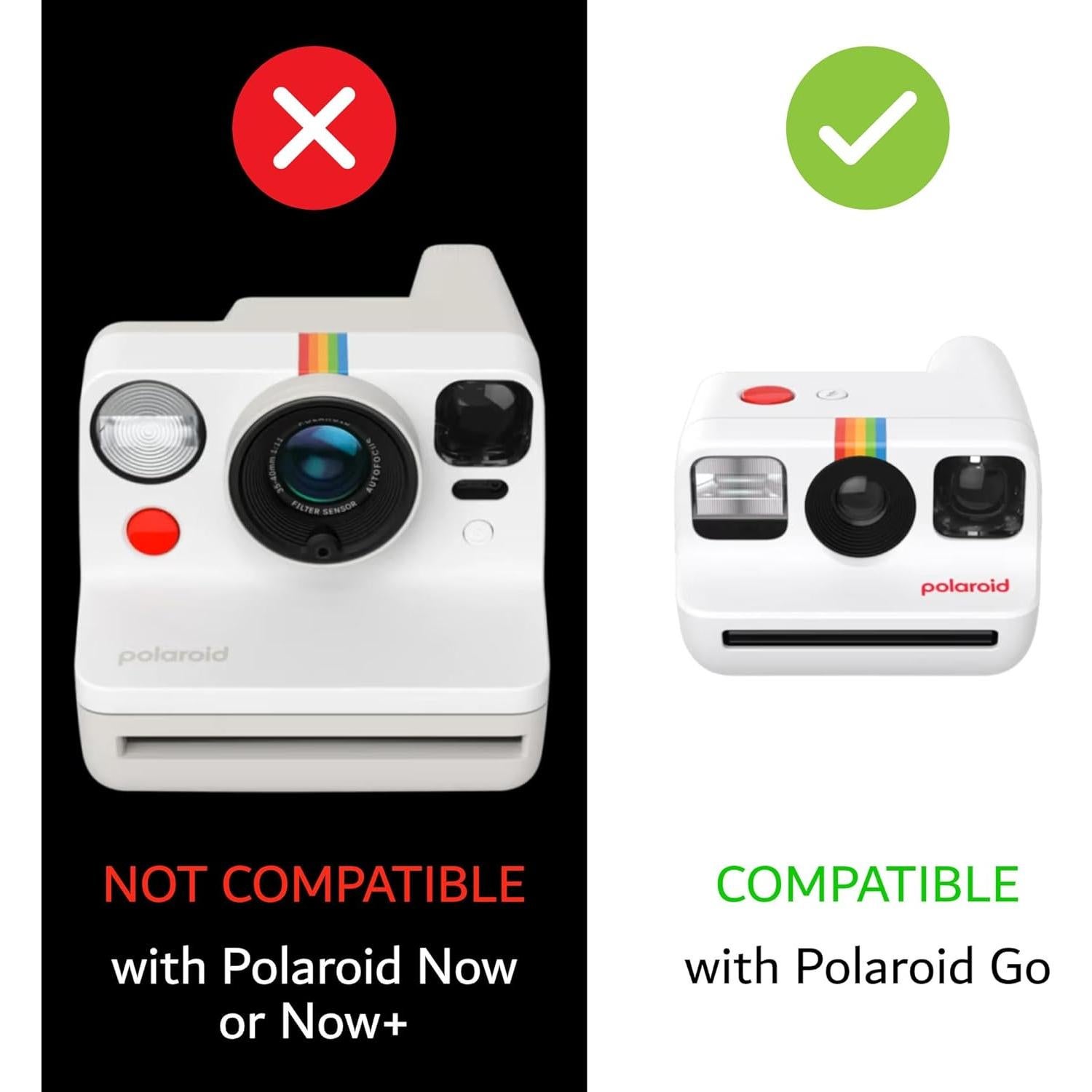 Película Instantánea a Color Polaroid Go - 32 Fotos, 2 Paquetes