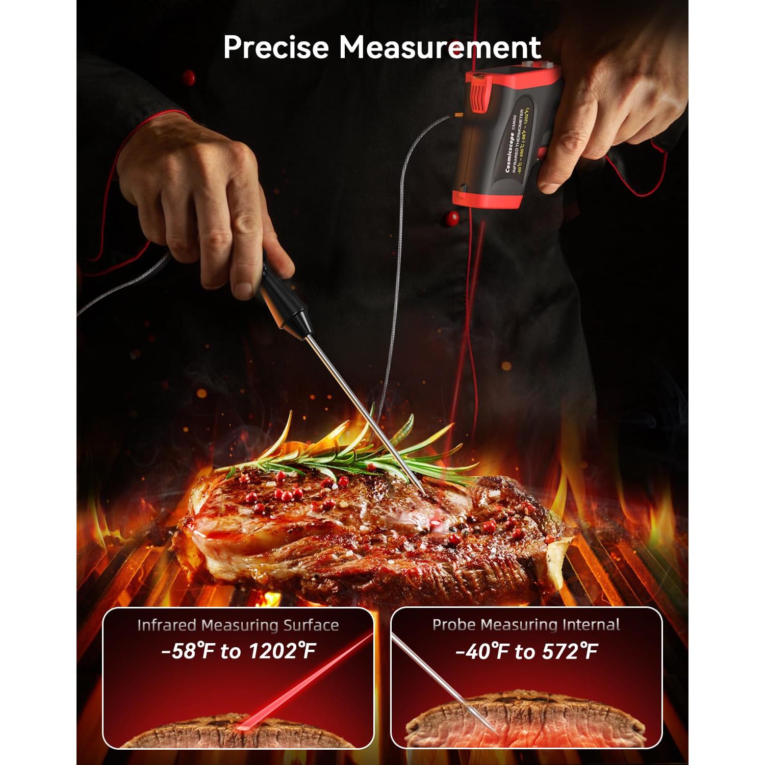 Termómetro Infrarrojo Digital Cosmicscope CM650 -50°C a 650°C
