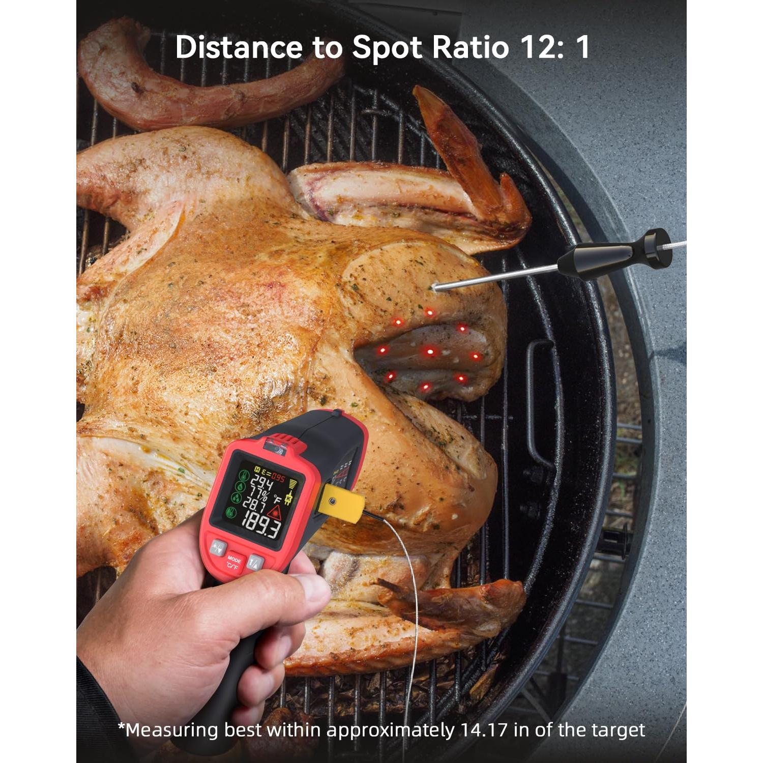Termómetro Infrarrojo Digital Cosmicscope CM650 -50°C a 650°C