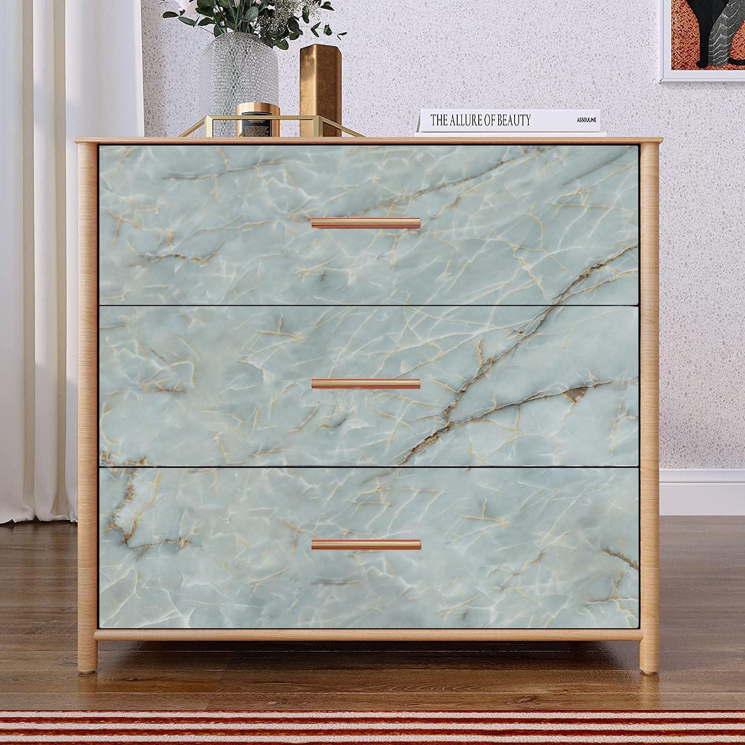 Papel Contacto Autoadhesivo Yancorp Verde Mármol 30x305 cm