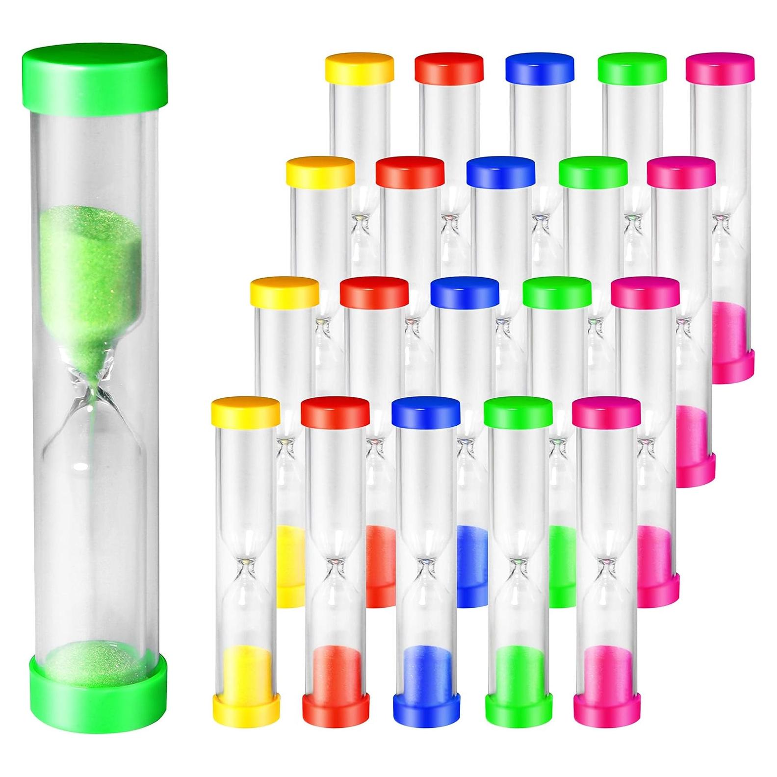 Reloj de Arena PROLOSO 1 Minuto - Paquete de 20 Multicolor