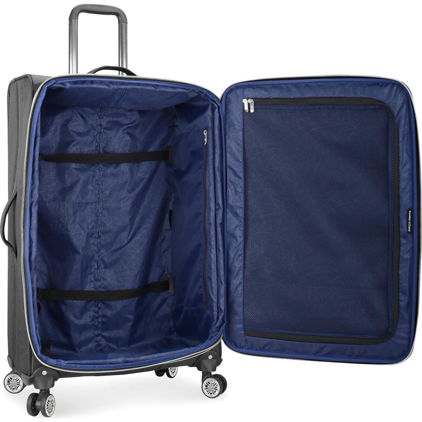 Juego de Equipaje Expandible 2 Piezas Traveler's Choice Negro