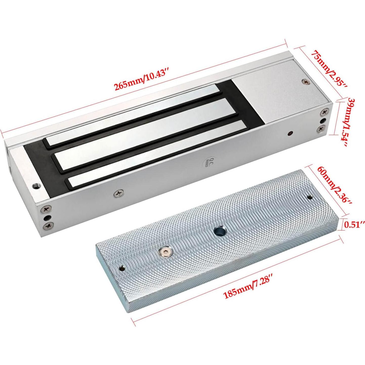 Sistema de Control de Acceso Facial YUHANUS con Cerradura 544kg