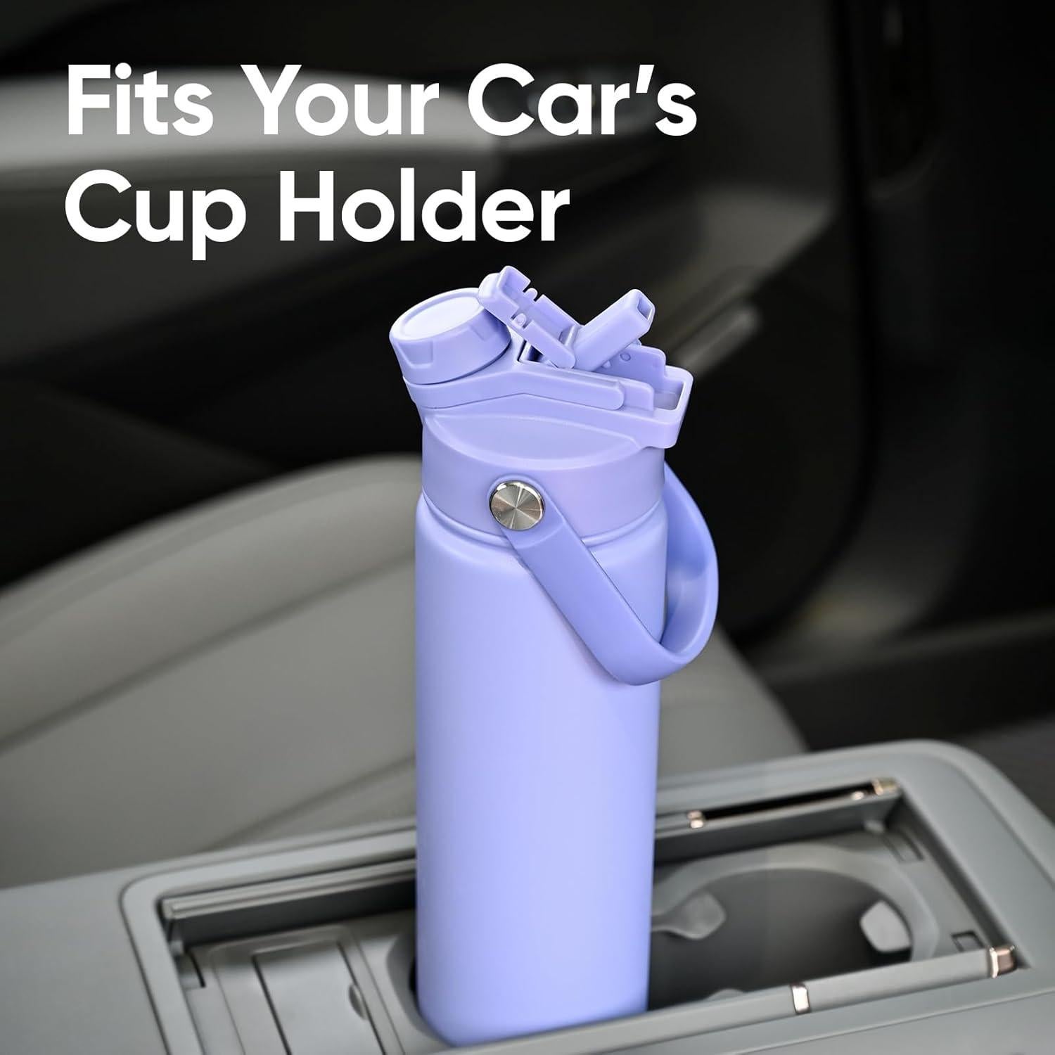 Botella de Agua Aislada KEWIXY 24 oz Acero Inoxidable Azul