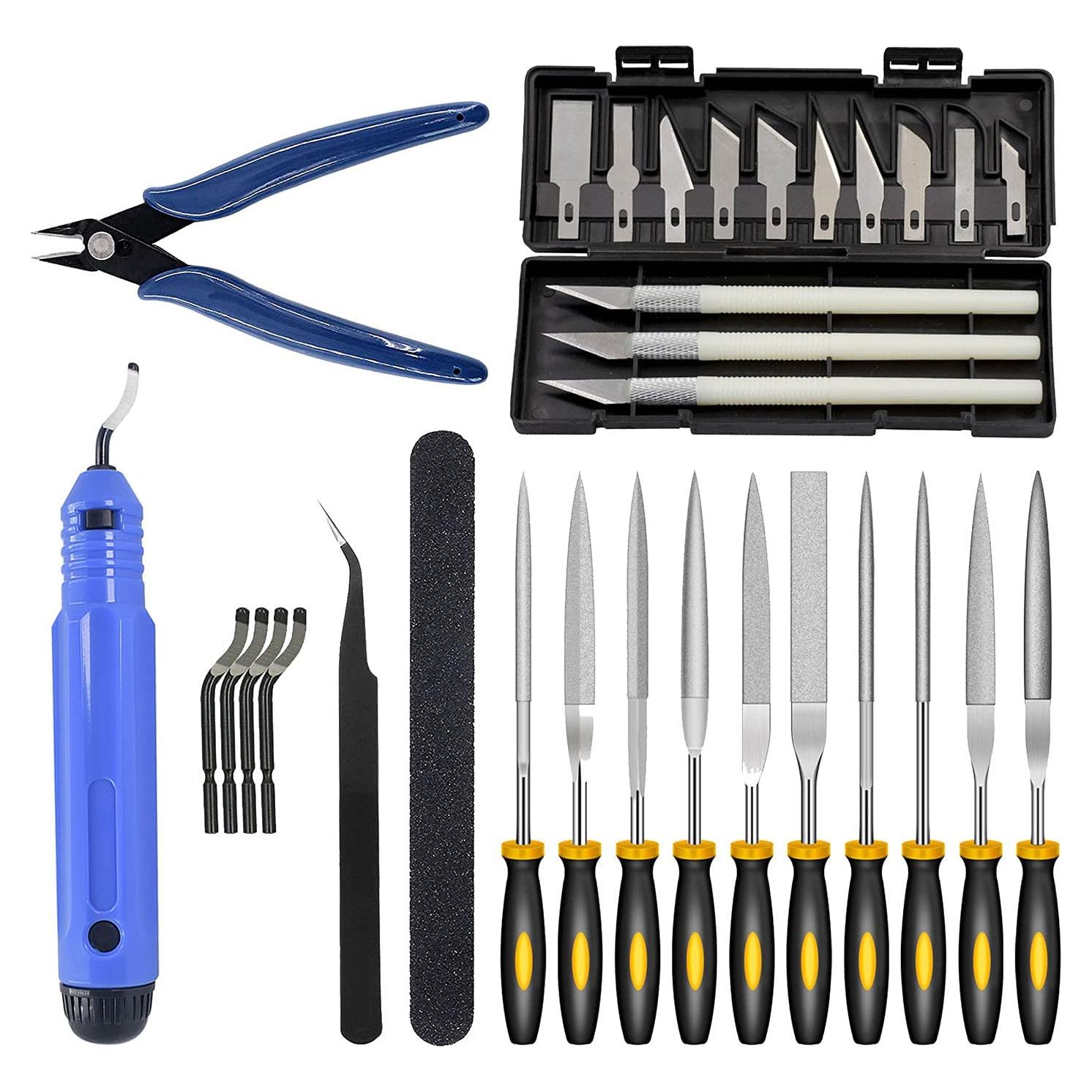 Kit de herramientas 3D Yihui 32 piezas para limpieza y acabado